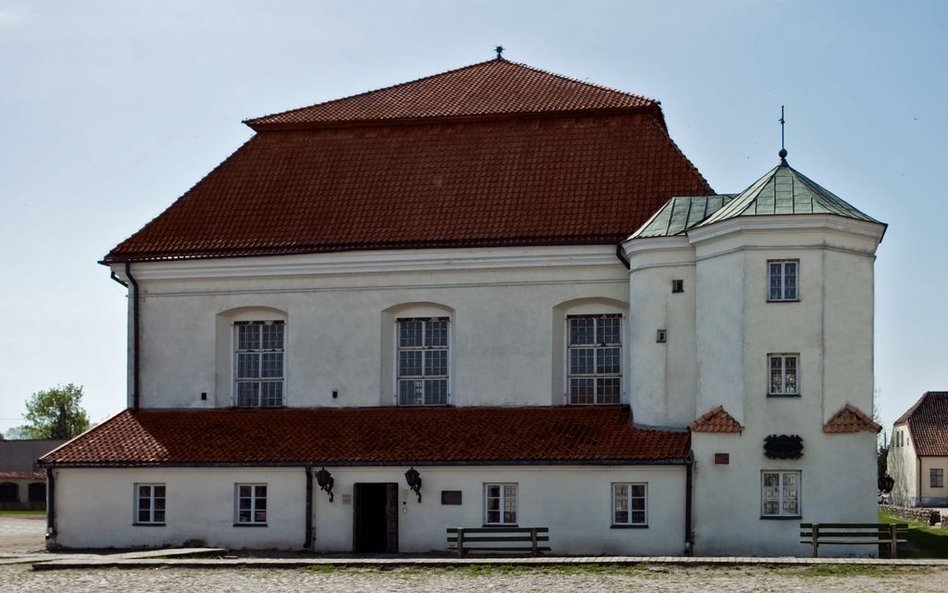 Sala Wielka tykocińskiej synagogi, która jest perłą kultury żydowskiej.