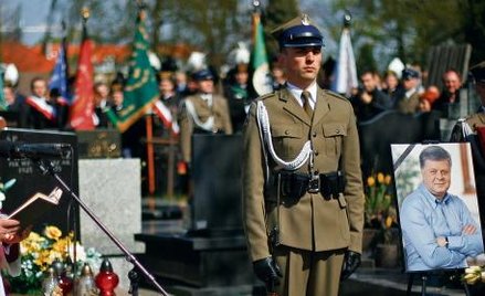 Jerzego Szmajdzińskiego, wicemarszałka Sejmu, pochowano na cmentarzu w warszawskim Wilanowie