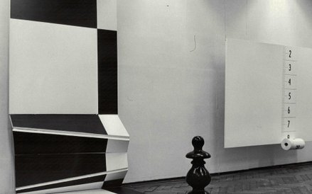 Wystawa prac artystki w Galerii Foksal, 1974