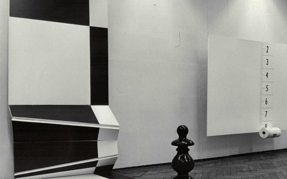 Wystawa prac artystki w Galerii Foksal, 1974