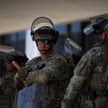 Żołnierze Gwardii Narodowej w Los Angeles