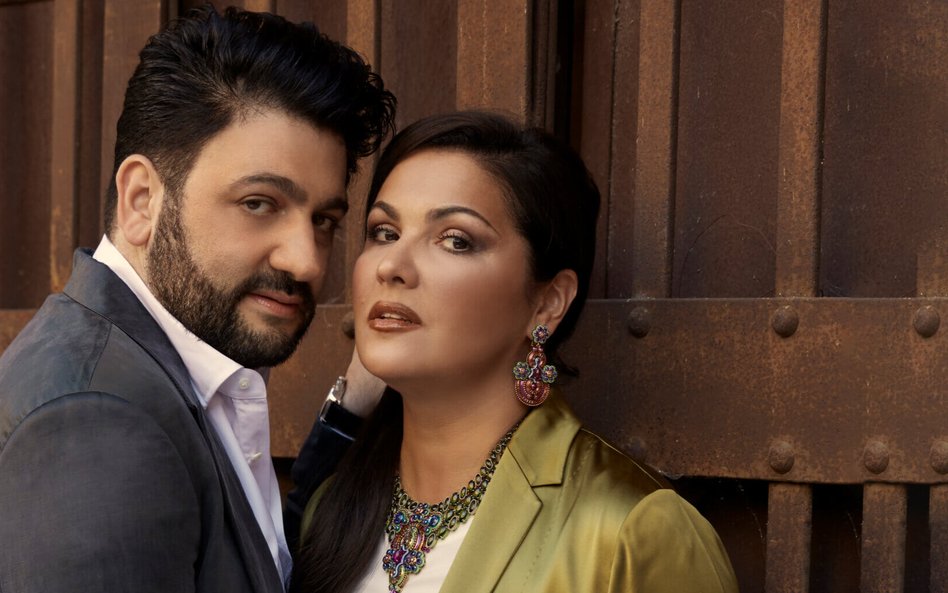 Anna Netrebko i  jej mąż Yusif Eyvazov