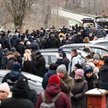Pogrzeb jednej z ofiar tragedii w Przewodowie, 20 listopada 2022 r. W sieci wiele było głosów, by do