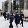 Borodzianka leży zaledwie 60 kilometrów na północny zachód od Kijowa. Rok temu tamtędy szli Rosjanie