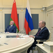 Putin z Łukaszenką oglądali ćwiczenia z użyciem rakiet Kindżał i Cyrkon
