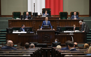 Premier Morawiecki wnioskuje o wotum zaufania dla rządu PiS