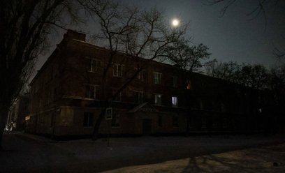 Pogrążony w ciemnościach Biełgorod