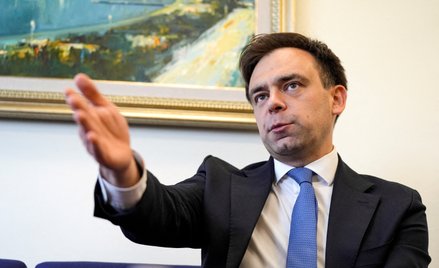 Minister finansów i gospodarki Andrzej Domański