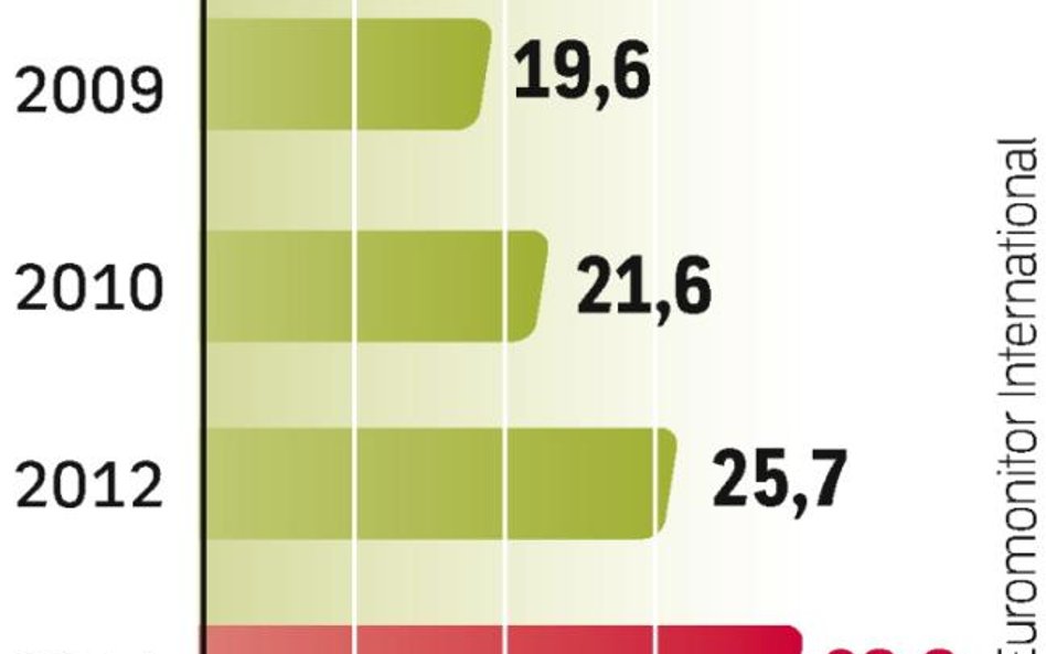 Dyskonty to jeden z najszybciej rozwijających się segmentów rynku. W Polsce do 2014 r. obroty tego t