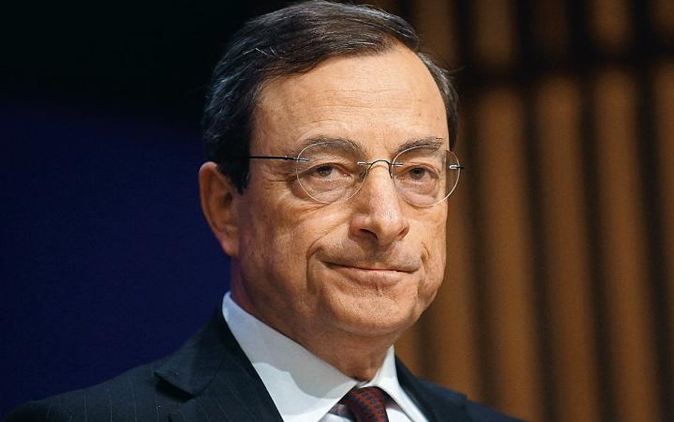 Mario Draghi, prezes EBC Fot. Bloomberg