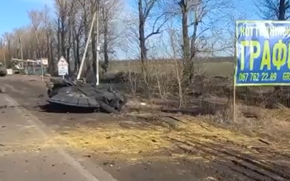 Rosyjskie wojska czynią postępy podczas inwazji, lecz Ukraińcy skutecznie się odgryzają. Na zdjęciu 