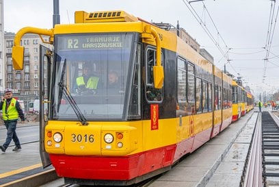 Szybka budowa odcinka „C” ma spowodować, że mocno obciążona sieć tramwajowa biegnąca ulicą Grójecką 