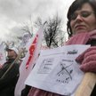2006 rok, związkowcy protestują przeciwko handlowi w niedzielę