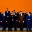 Ministrów spraw zagranicznych państw UE przyjmowała w Berlinie Annalena Baerbock (w środku w pierwsz