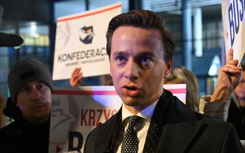 Poseł Konfederacji Krzysztof Bosak