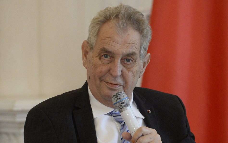 Prezydent Republiki Czeskiej Miloš Zeman