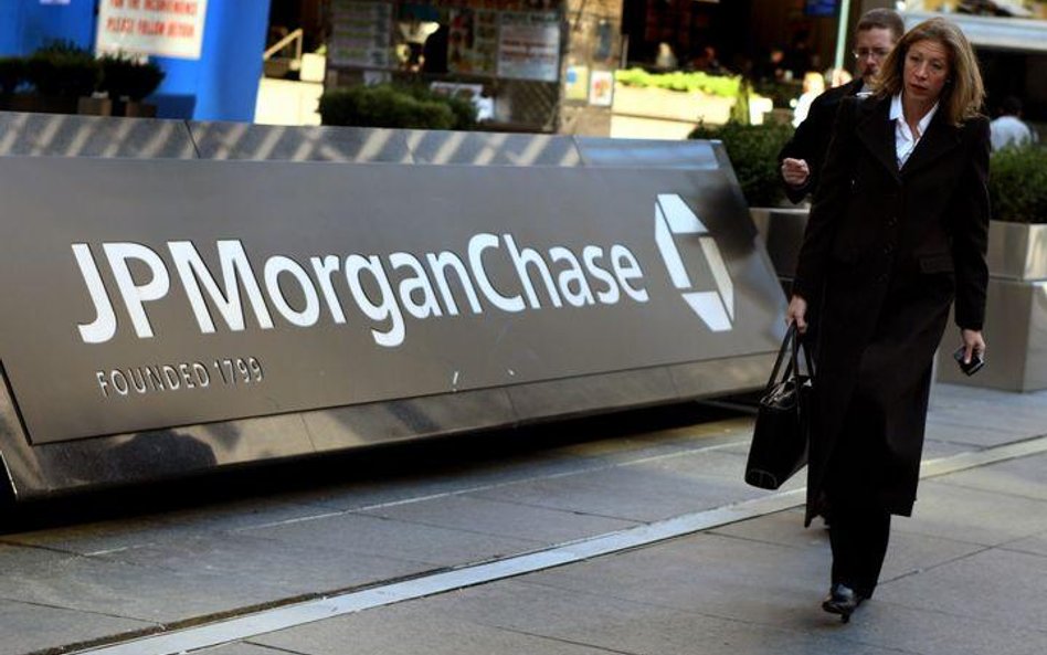 Zysk JPMorgan Chase wzrósł czterokrotnie