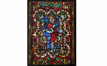 „Stworzenie aniołów” z bazyliki Mariackiej (przed 1365 r.)