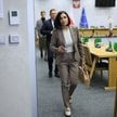 Przewodnicząca sejmowej Komisji śledczej ds. inwigilacji systemem Pegasus Magdalena Sroka po posiedz