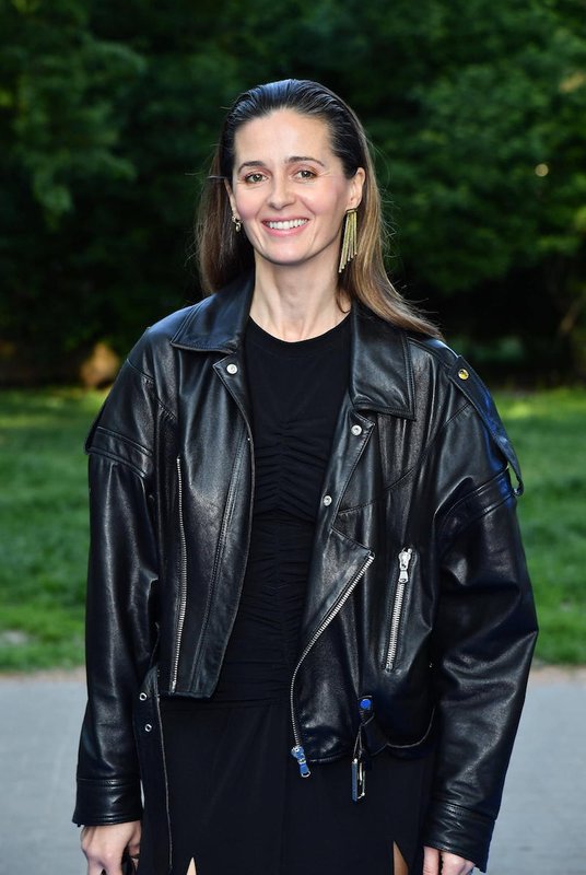 Agnieszka Grochowska podczas premiery filmu „Nieobliczalna”.