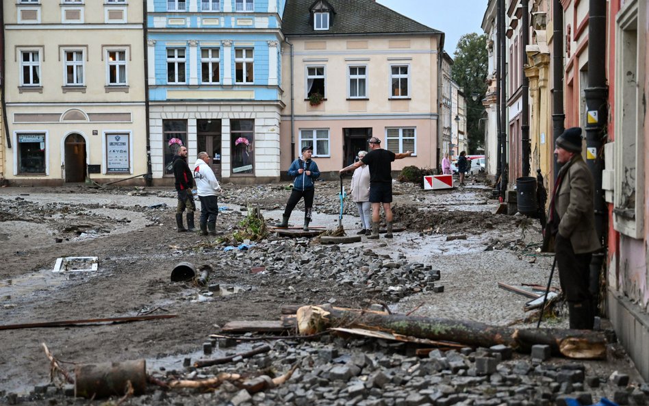 Powódź 2024. Lądek Zdrój