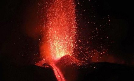 Etna wybuchała, ale niegroźnie