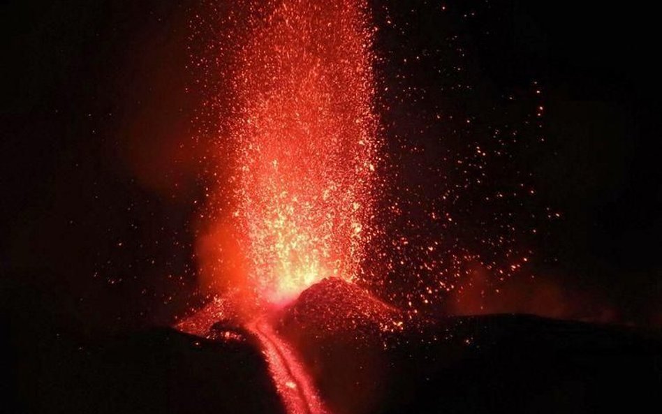 Etna wybuchała, ale niegroźnie