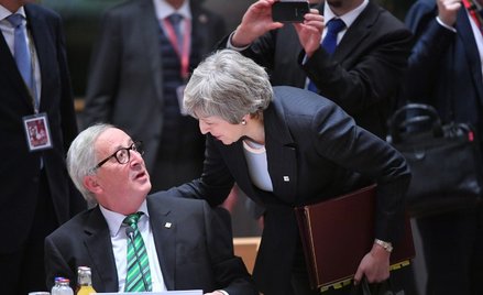 Jean-Claude Juncker i Theresa May