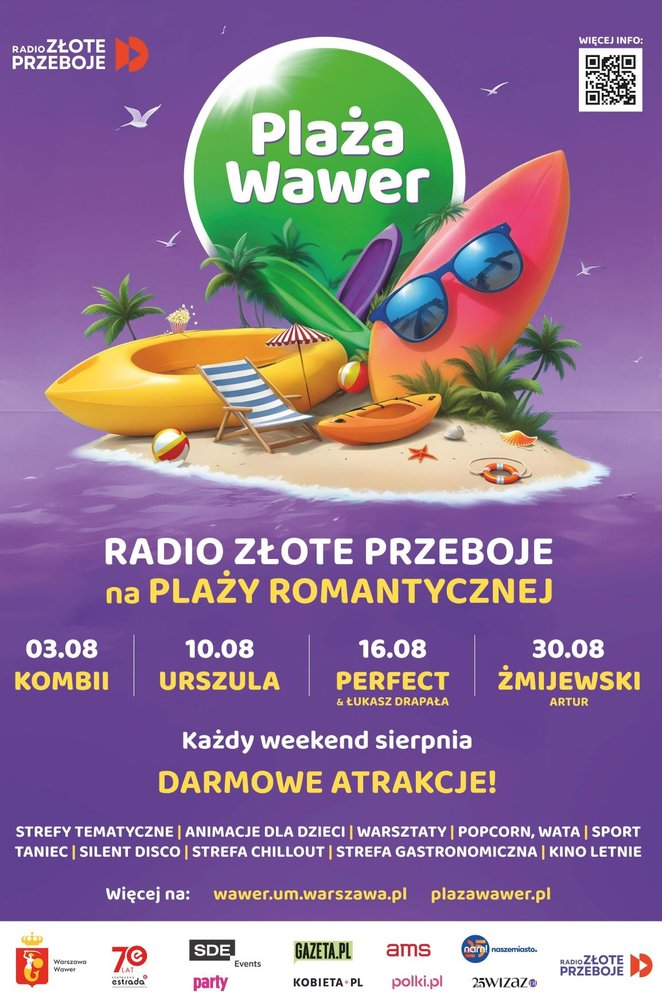 ,,Wakacyjna Plaża Wawer"
