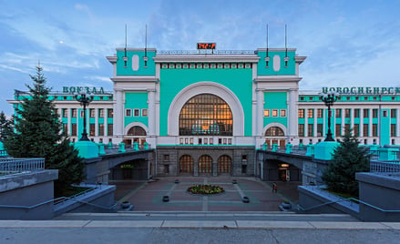 Dworzec w Nowosybirsku