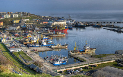 Port w Korsakowie na Sachalinie