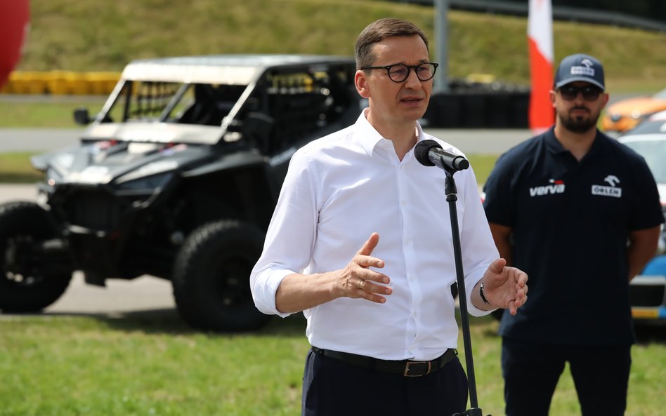 Mateusz Morawiecki: Chyba ubiorę koszulkę z napisem "konstytucja"