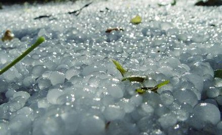 W Bisztynku padał grad wielkości kurzych jaj