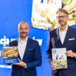 Włodzimierz Wlaźlak, prezes zarządu Lidl Polska (z prawej) oraz Michał Nowaczyk, CFO Lidl Polska zap