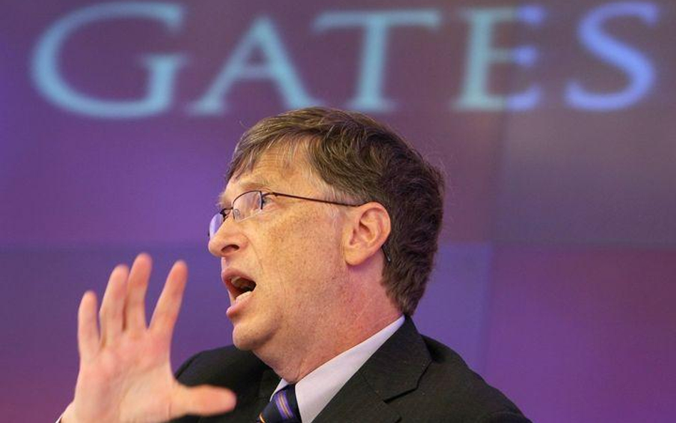 Bill Gates twórca i największy udziałowiec Microsoftu.