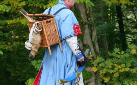 Inscenizaja bitwy pod Chocimiem w poprzednim roku