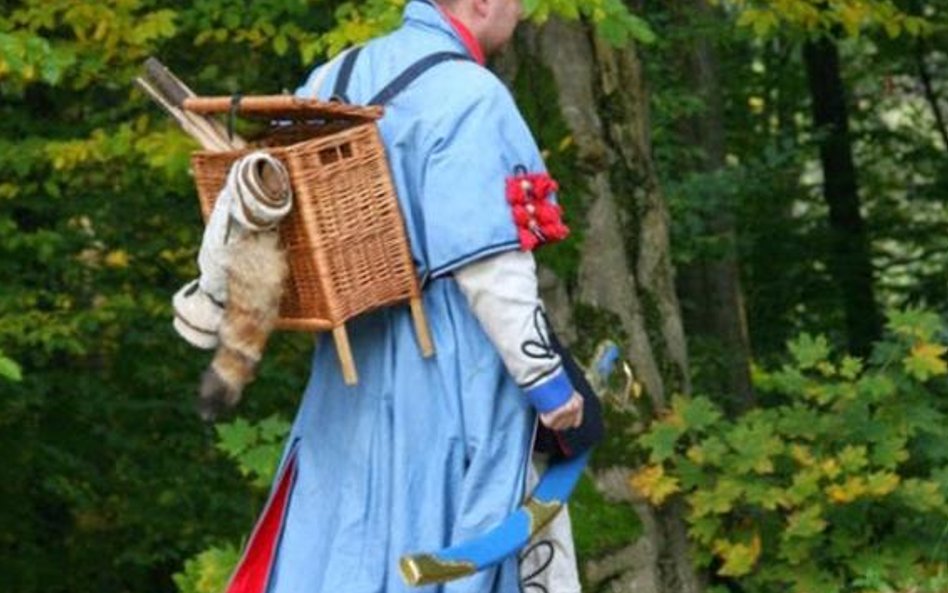 Inscenizaja bitwy pod Chocimiem w poprzednim roku