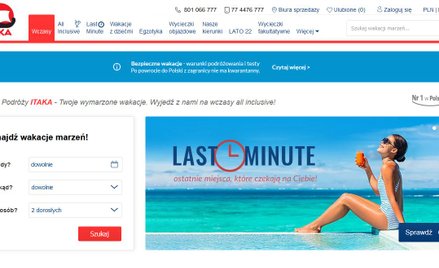 Itaka najchętniej odwiedzanym biurem podróży w internecie