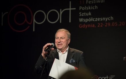 Jerzy Stuhr, juror Gdyńskiej Nagrody Dramaturgicznej.