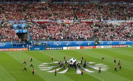 Euro 2008 - układ artystyczny przed meczem Polska - Austia.