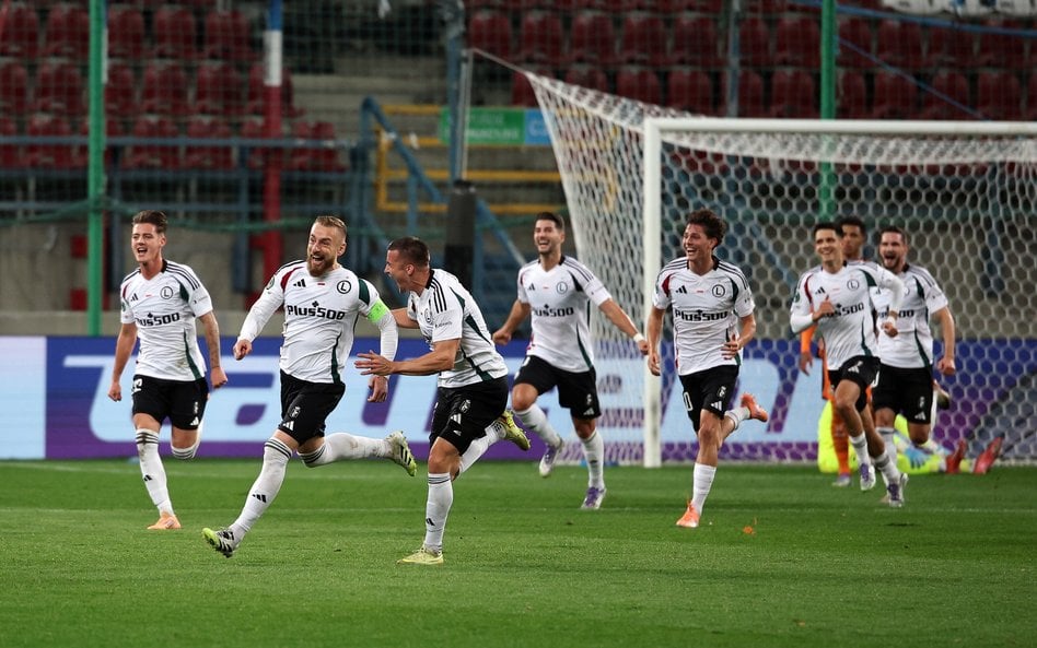 Legia Warszawa wygrała w Krakowie z Szachtarem Donieck 2:1