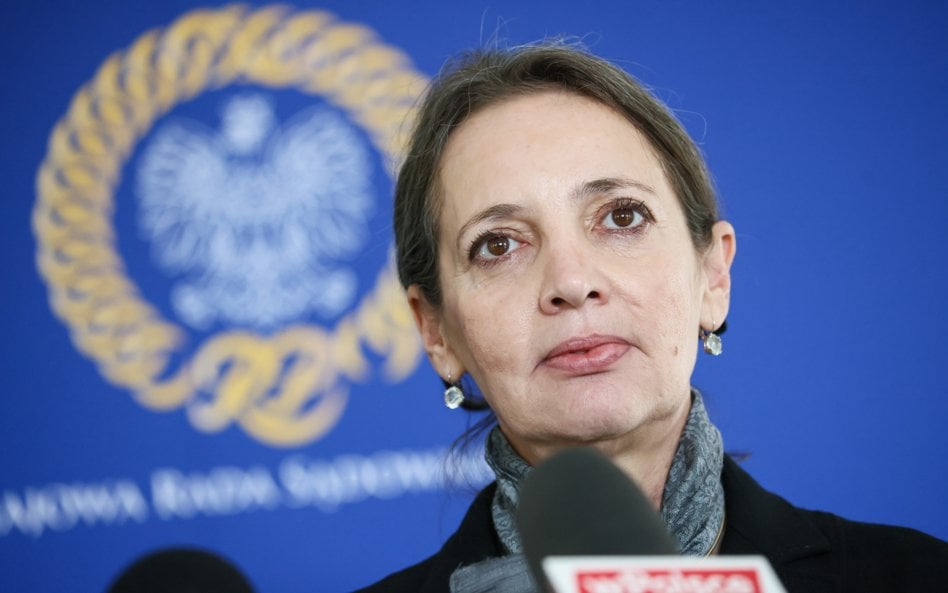 Przewodnicząca Krajowej Rady Sądownictwa Dagmara Pawełczyk-Woicka