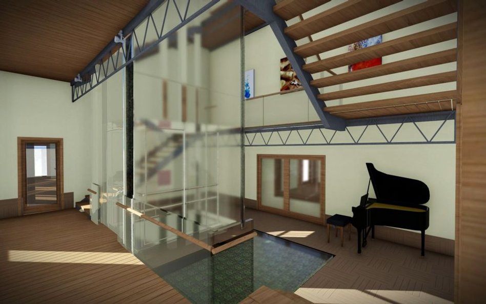 Koncepcja zagospodarowania wnętrza