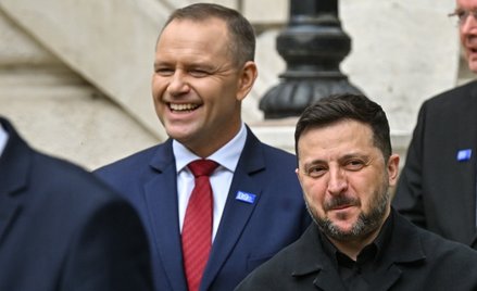 Karol Nawrocki i Wołodymyr Zełenski