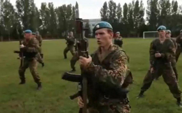 Rosyjska armia ćwiczy