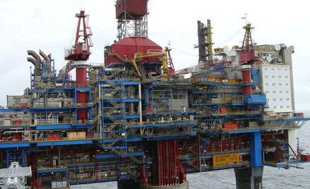 Norweska platforma wiertnicza Sleipner, wydobywająca gaz dla Statoil