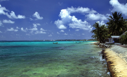 Plaża w Tuvalu
