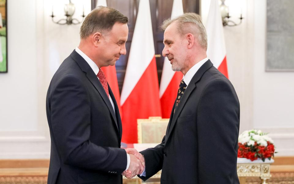 Andrzej Duda i Wojciech Sych