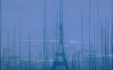 Obraz Sasnala,który był inspiracją dla książki „Pamiątka z Paryża"