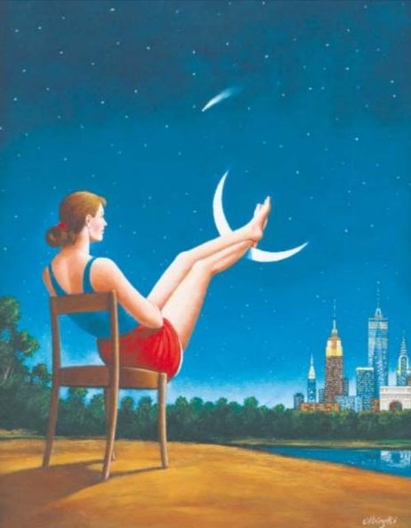 Rafał Olbiński jest gwiazdą aukcji.